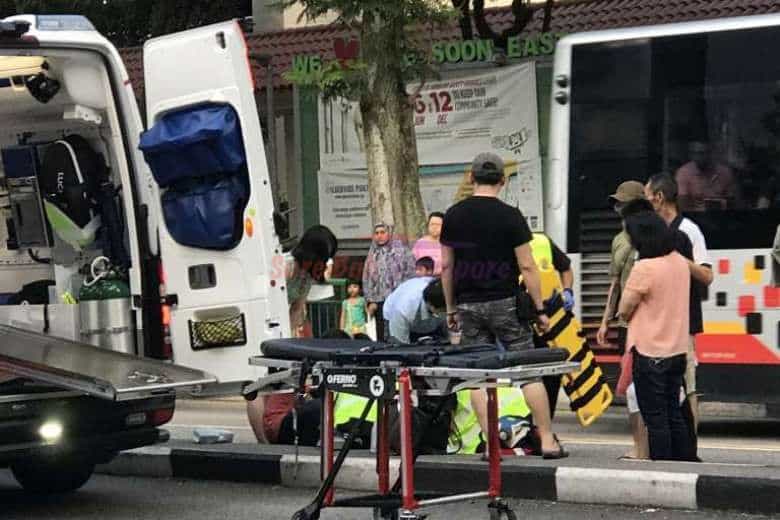 A 10-year-old boy hit by car at Yishun, suffered serious head injuries