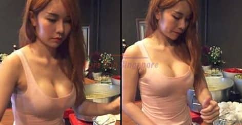 Over 8 million people tuned in to video of Thai model preparing food. Guess the reason why.