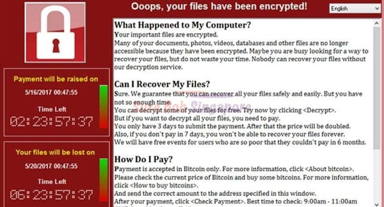 Sure boh? WannaCry Malware likely authored by hackers from China, HK, TW or Singapore?