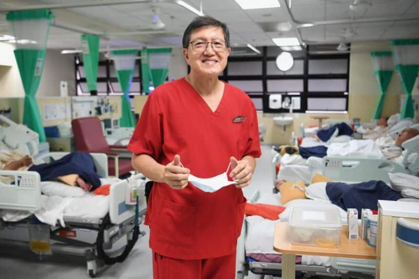 Former engineer kena retrenched at 60, now works as a nurse