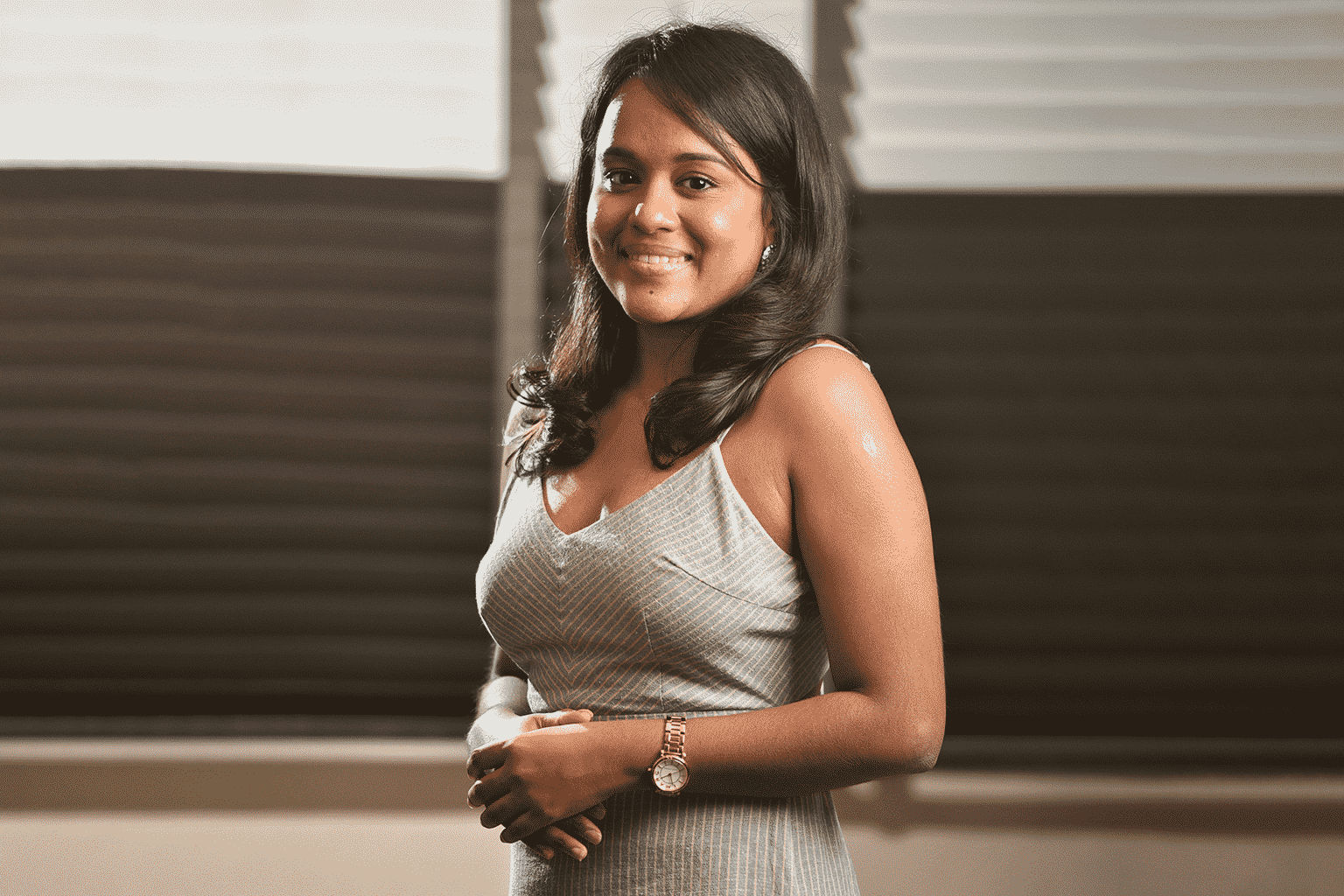 Pretty volunteer at IMH not only got brains & heart, she also got perseverance