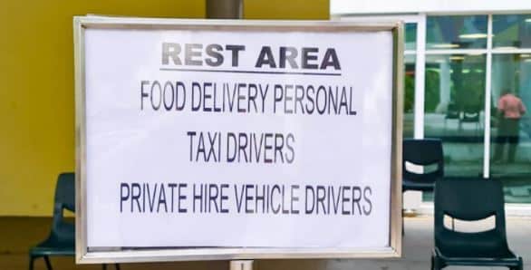 taxi driver rest area