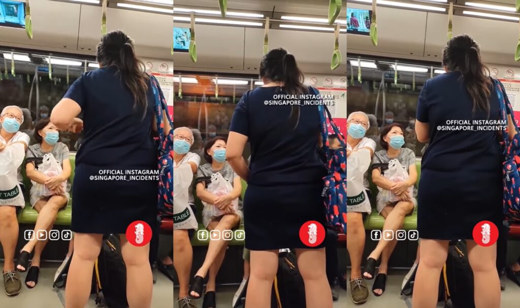 Woman on MRT scolds baby for not wearing mask