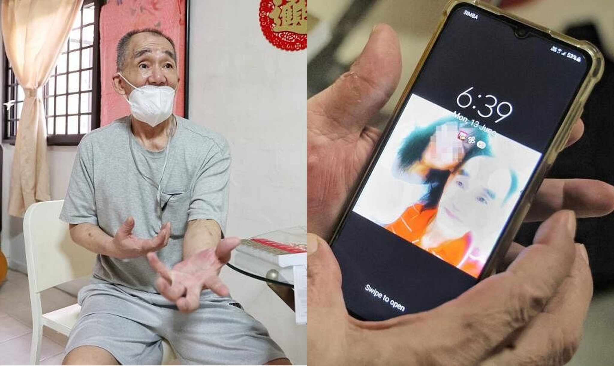 uncle sets fire after ex-girlfriend breaks up