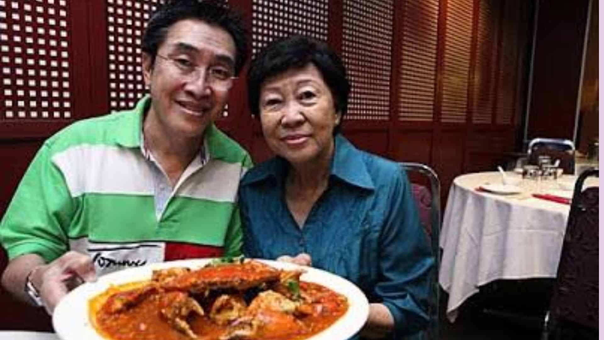 Cher and her husband - creator of chilli crab