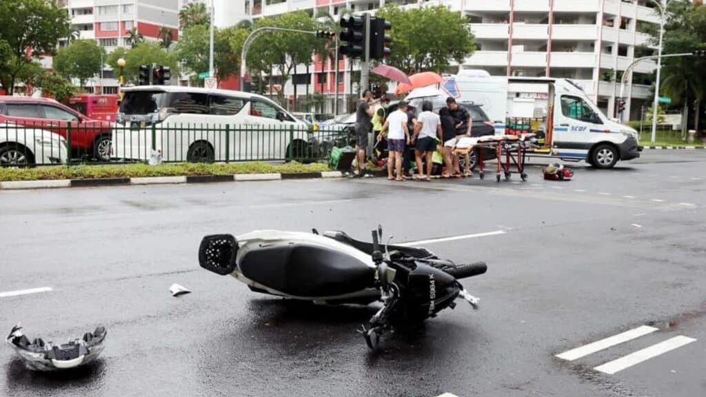 Fatal accident at hougang