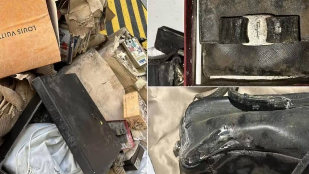 Heart pain – S$16,000 worth of luxury bags, clothes and memorabilia turned mouldy inside a storage facility