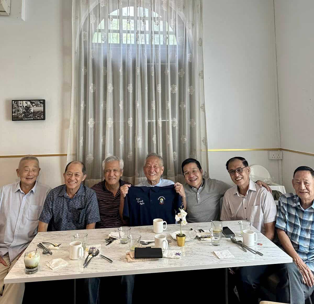 former presidential candidate ng kok song and friends