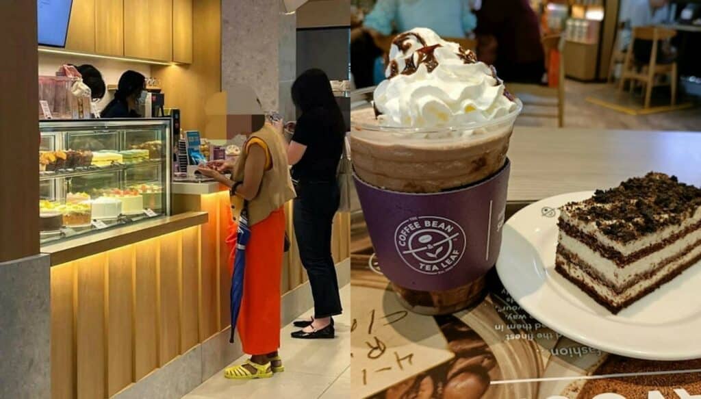 Woman spends $8.50 to dine in an expensive cafe after begging for money in shopping mall