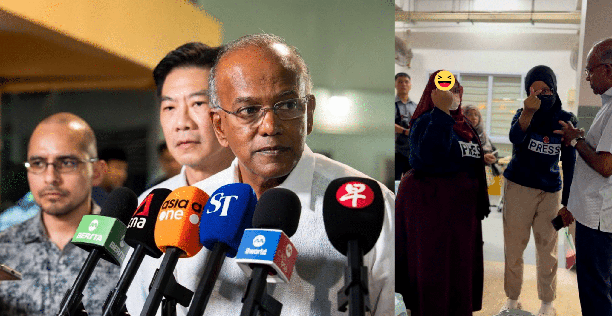 Shanmugam Won't Make Police Report Against Sisters Who Disrupted Meet-The-People Session