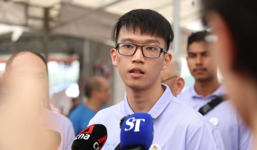 People’s Power Party (PPP) new face Heng Zheng Dao, 24