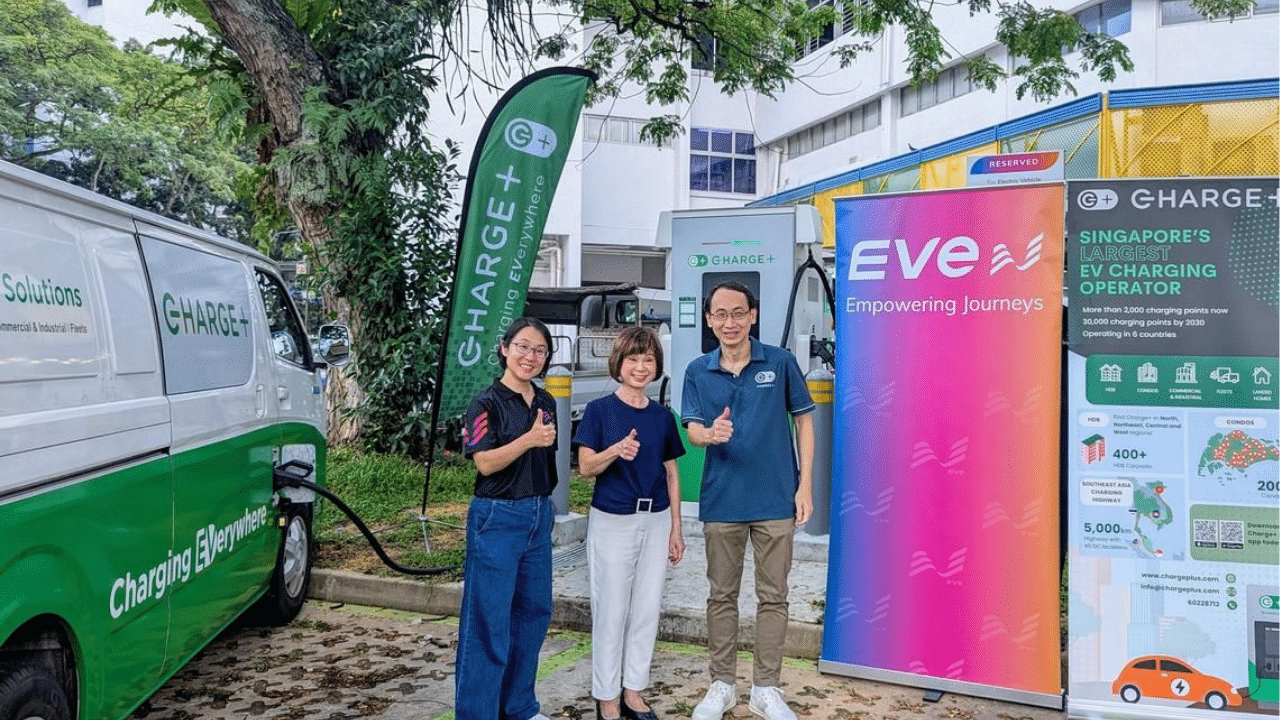 Singapore Accelerates EV Adoption with Launch of First Fast Chargers at Public Car Parks