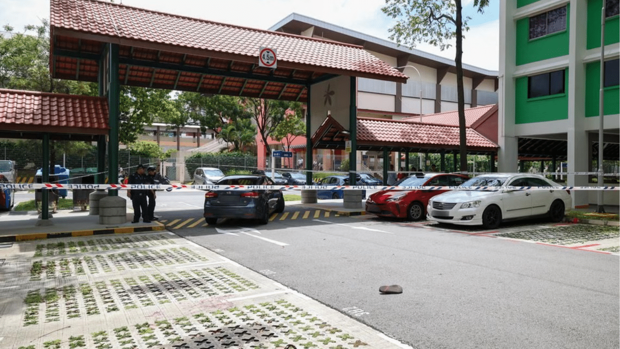Bizarre Incident in Hougang: Naked Attacker Injures Three Police Officers