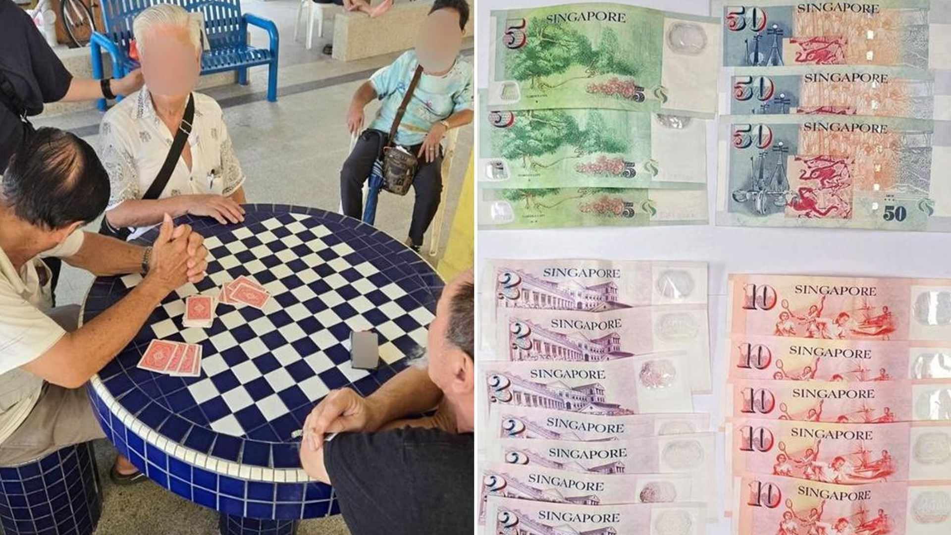 5 Men Aged 58 to 75 Investigated for Illegal Gambling in Aljunied