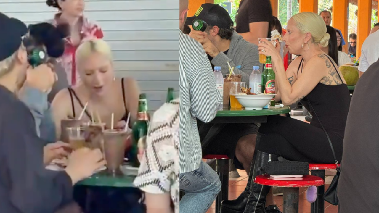 Lady Gaga Spotted Enjoying Local Fare at Maxwell Food Centre in Chinatown