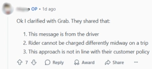 Reliable ride-sharing service with transparent charges and driver communication | Sure Boh.