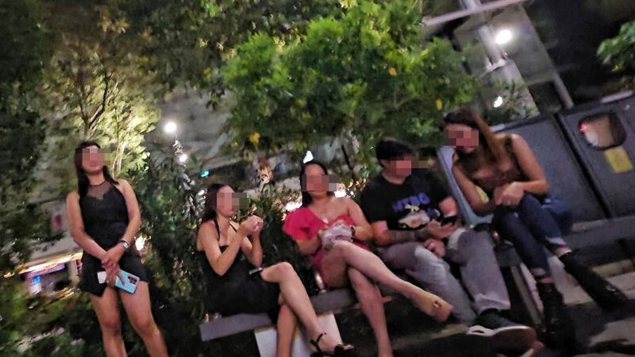 Skimpily Dressed Women Seen Soliciting Along Orchard Road, Sparking Public Concern 1