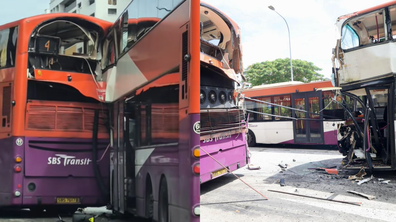 Bus Accident in Tampines Leaves 13 Injured, Police Investigations Underway