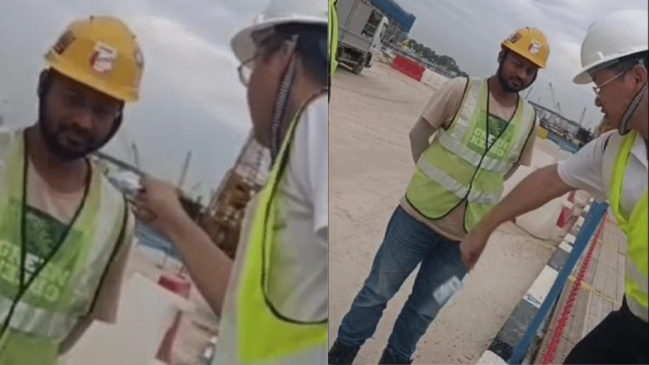 While Addressing Safety Lapses, LTA Engineer Acts Inappropriately in Viral Video