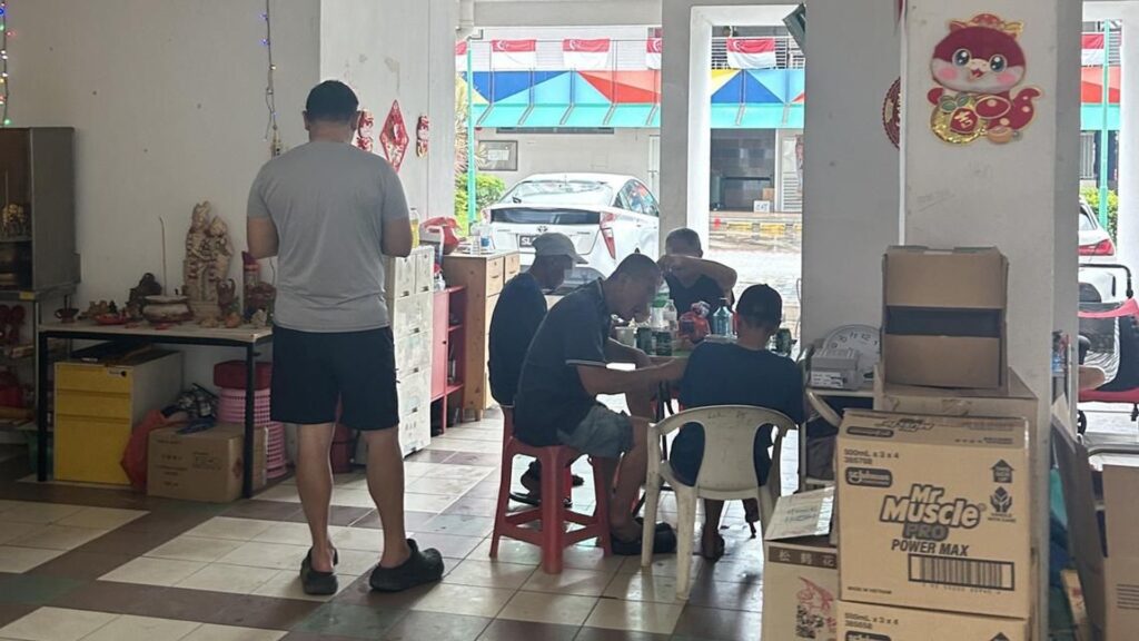 Shrine spotted under HDB block in Circuit Road, residents fear fire hazard may block rescue