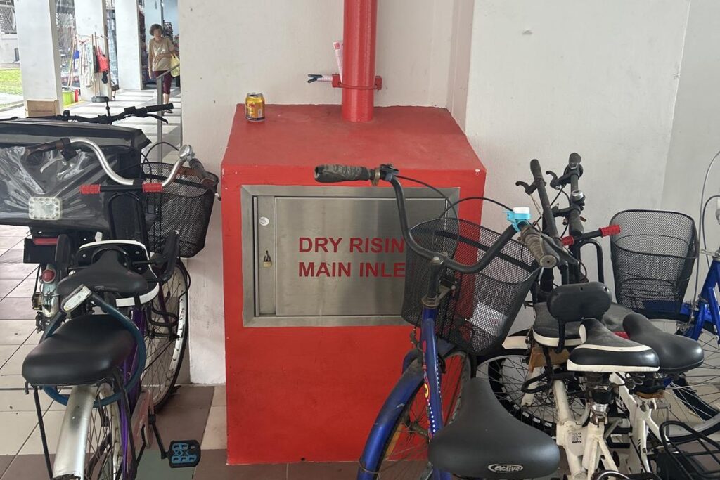 Shrine spotted under HDB block in Circuit Road, residents fear fire hazard may block rescue