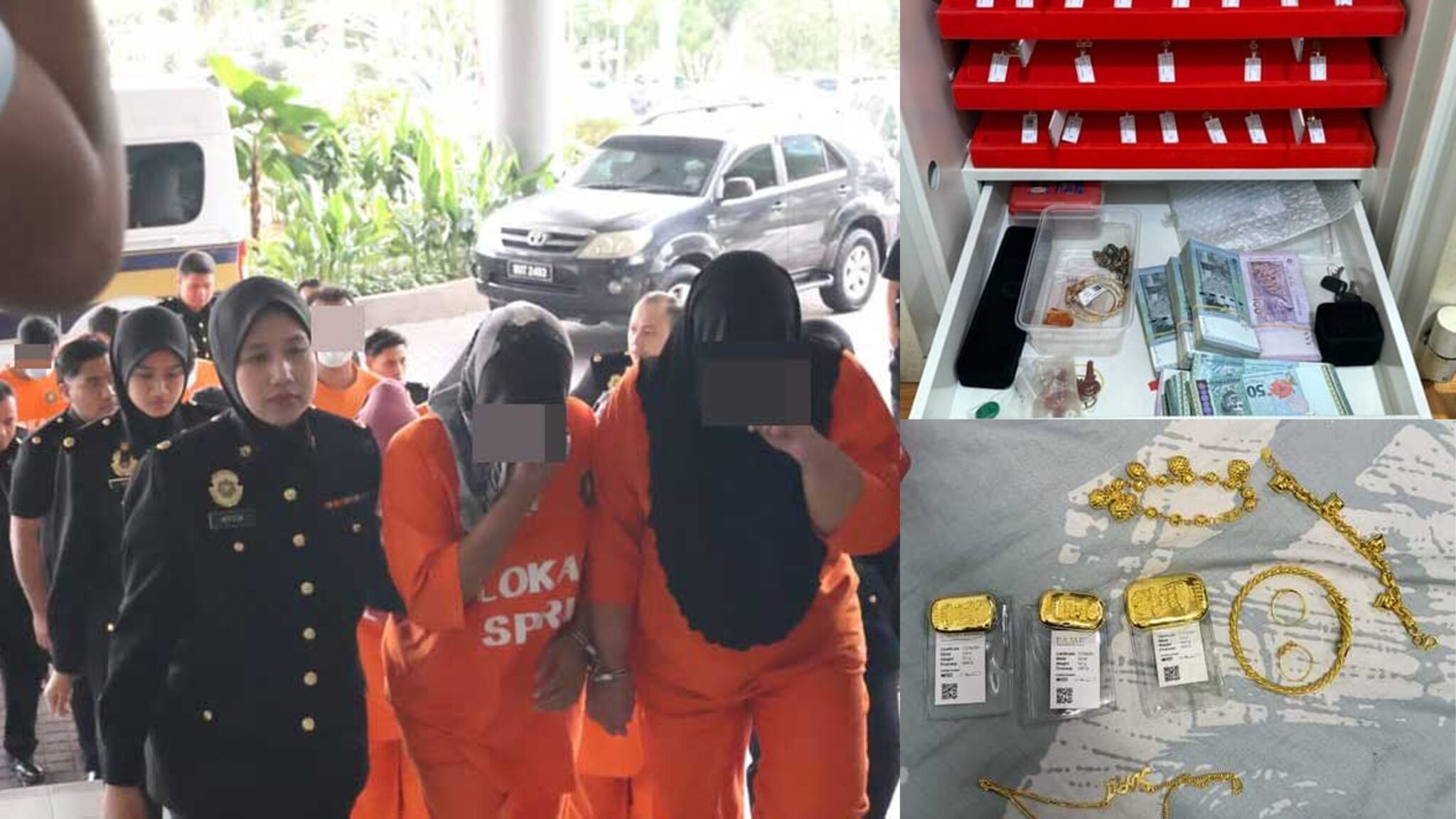 27 suspects including 18 officers arrested in Malaysia airport scam for letting foreigners enter illegally