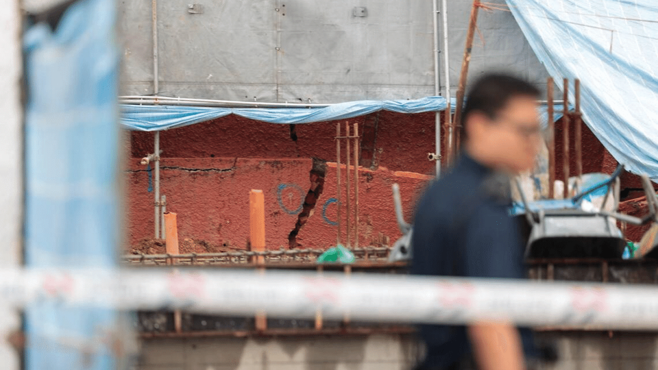 Worker crushed to death after wall collapses at Upper Changi private house construction site