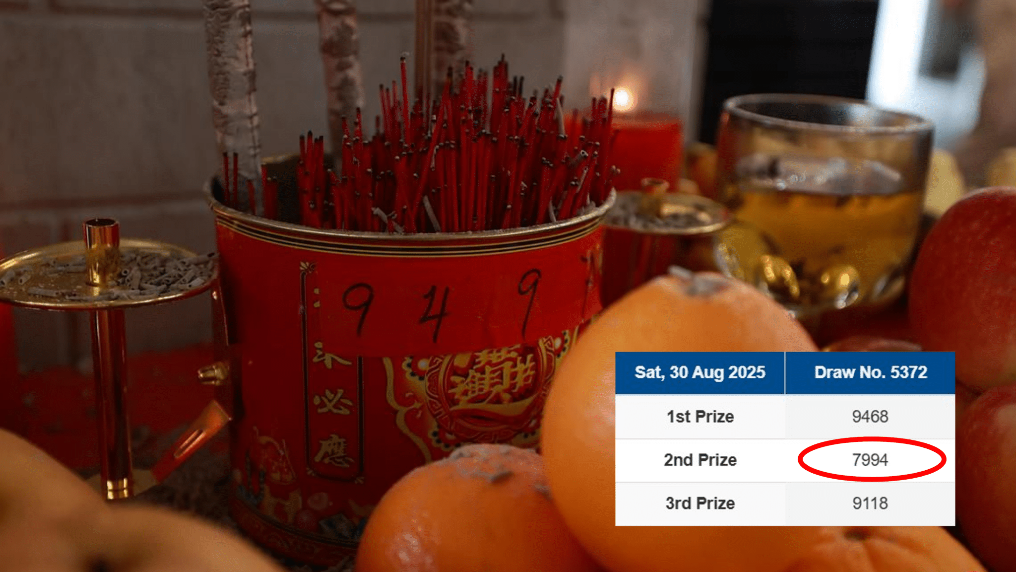 Jurong West Hungry Ghost Festival 4D
