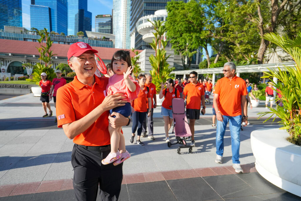 NTUC Secretary-General Ng Chee Meng Interacting With NTUC-U Care Fund Beneficiaries