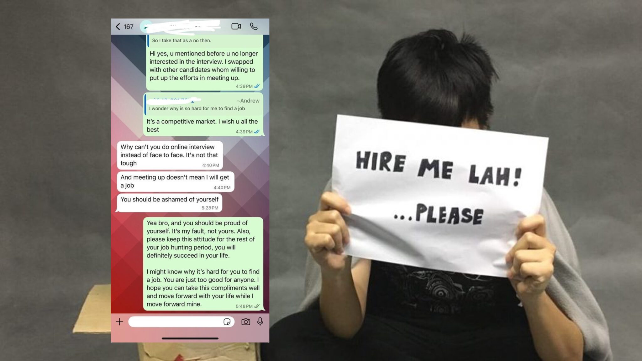 HR shares encounter with ‘entitled’ Malaysian Chinese job seeker who refused face-to-face interview, sparks online debate