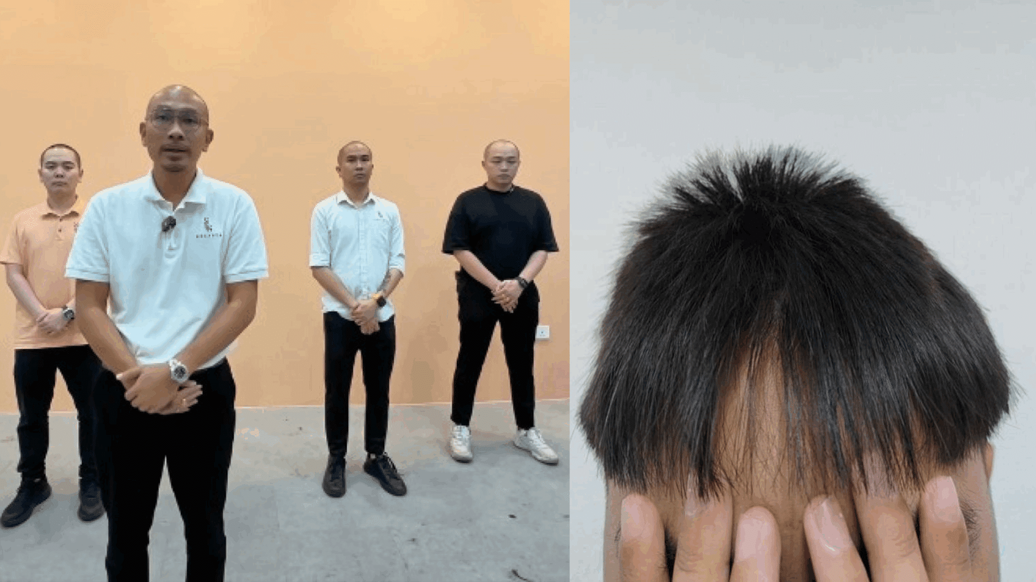 Malaysia salon owner and staff shave heads to apologise after mother slams child’s “dog-bitten” haircut