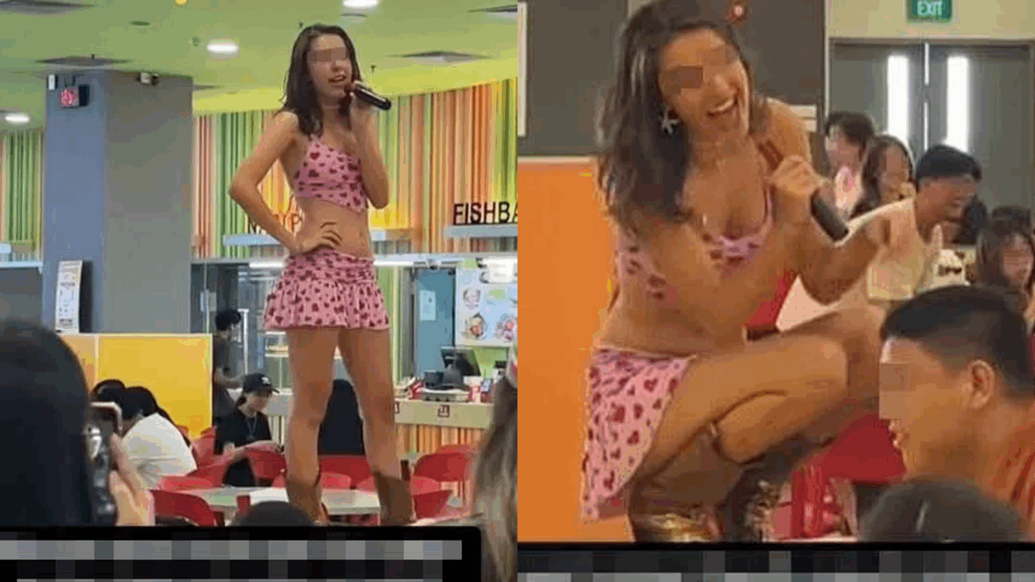 Woman sings and dances on canteen table at Ngee Ann Polytechnic, school confirms performance was not authorised