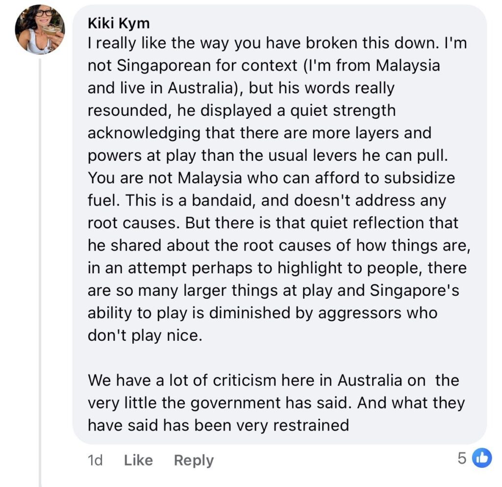 Man says S’poreans busy worrying about petrol prices while missing Lawrence Wong’s bigger point on Iran Comment