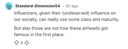 Chio bu influencer Novita Lam Iran Israel comment reddit 3