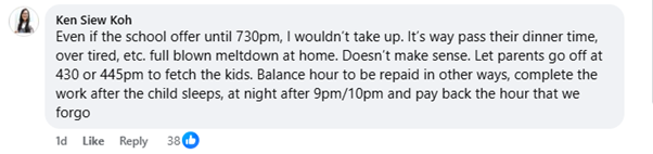 Gerald Giam FB comment 2